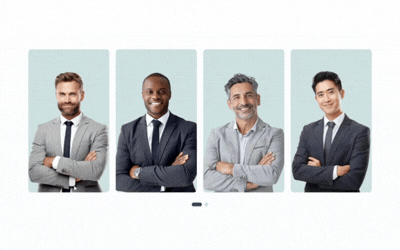 interactive testimonial slider